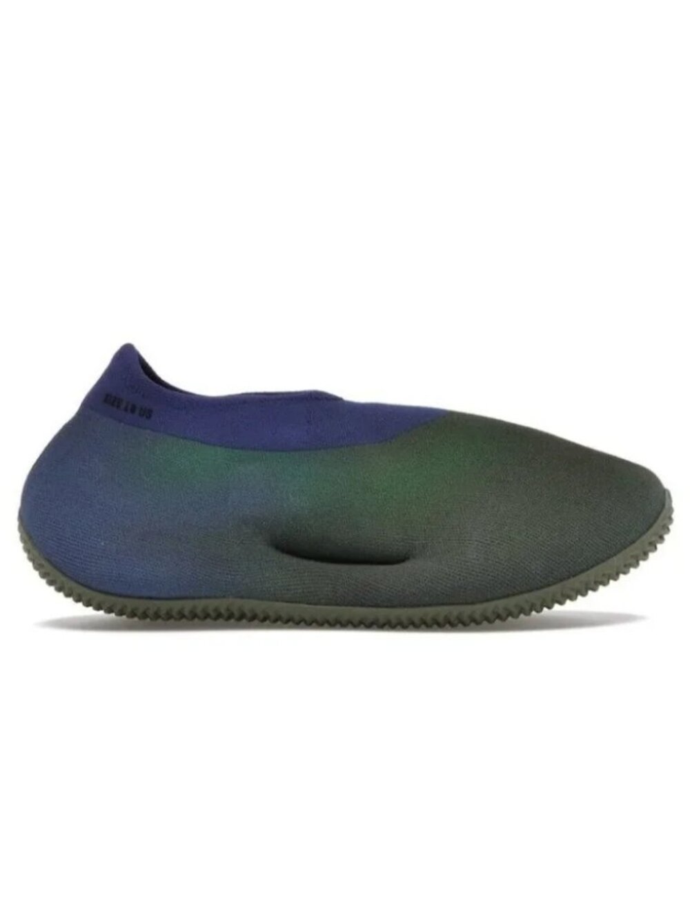 adidas Yeezy Knit Runner Faded Azure Slip On Athletic Shoes Blue Green MEN'S 10